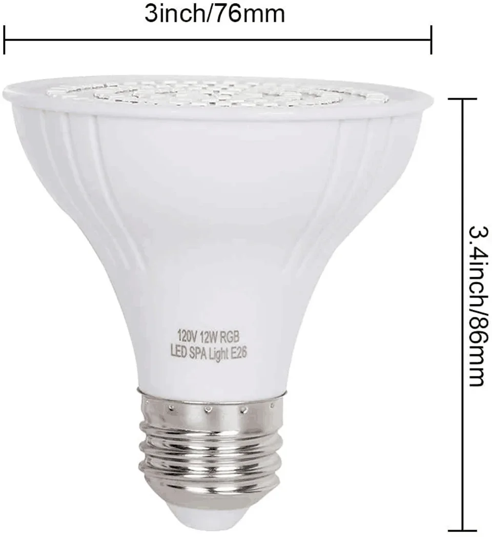 12W SPA Lamp LED Swimming Pool - Xy Spa & Wellness George Town review and price
