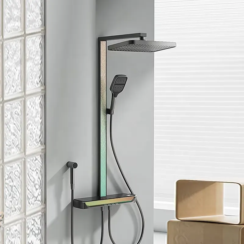 Brass Digital Waterfall Shower - Spa&Wellness Earth City Шелепиха review and price