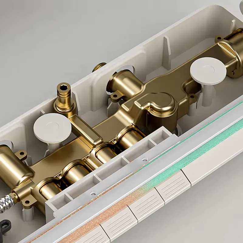 Brass Digital Waterfall Shower - Spa&Wellness Earth City Шелепиха review and price