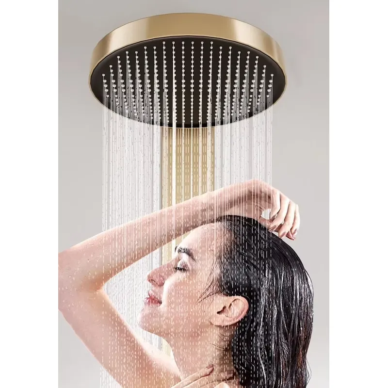 Brass Rainfall Shower Panel Se - Spa&Wellness Earth City Шелепиха review and price